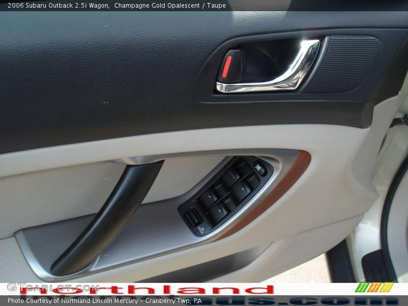 Champagne Gold Opalescent / Taupe 2006 Subaru Outback 2.5i Wagon