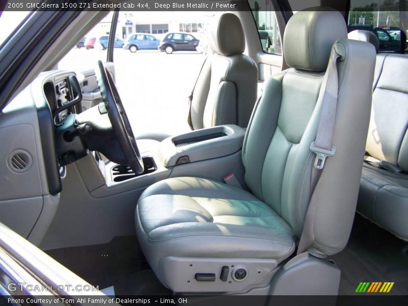 Deep Blue Metallic / Pewter 2005 GMC Sierra 1500 Z71 Extended Cab 4x4