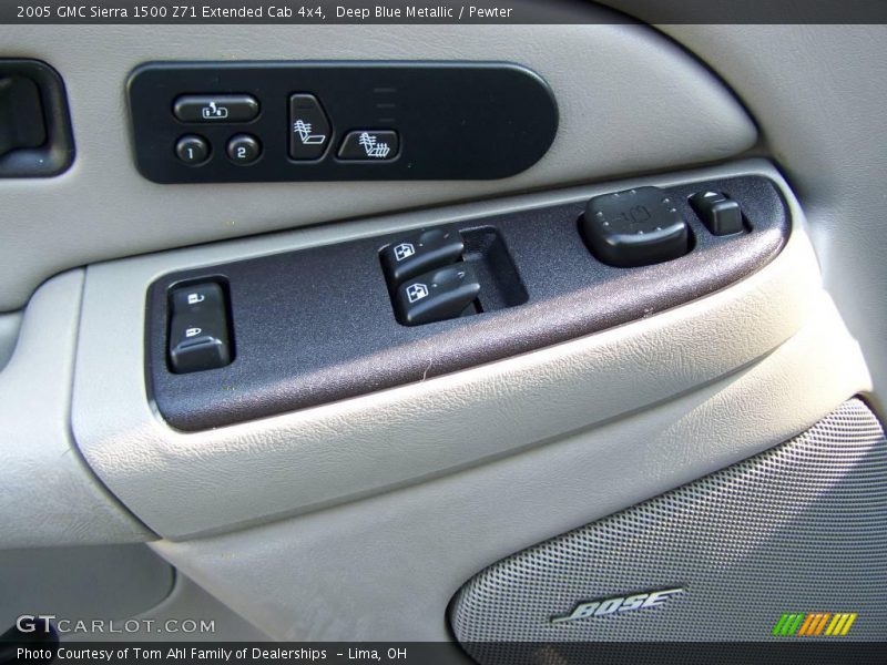Deep Blue Metallic / Pewter 2005 GMC Sierra 1500 Z71 Extended Cab 4x4