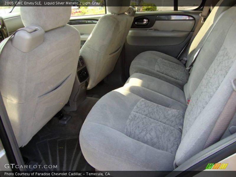 Liquid Silver Metallic / Light Gray 2005 GMC Envoy SLE
