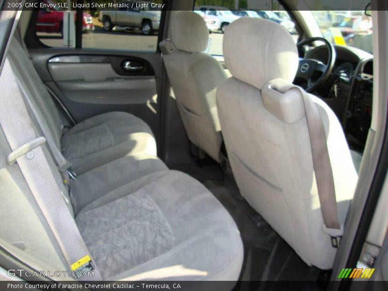 Liquid Silver Metallic / Light Gray 2005 GMC Envoy SLE