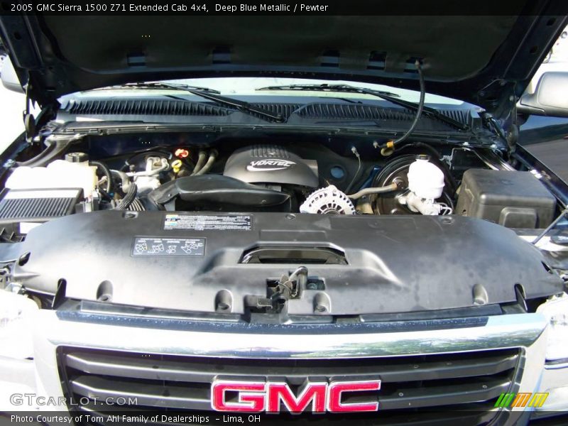 Deep Blue Metallic / Pewter 2005 GMC Sierra 1500 Z71 Extended Cab 4x4