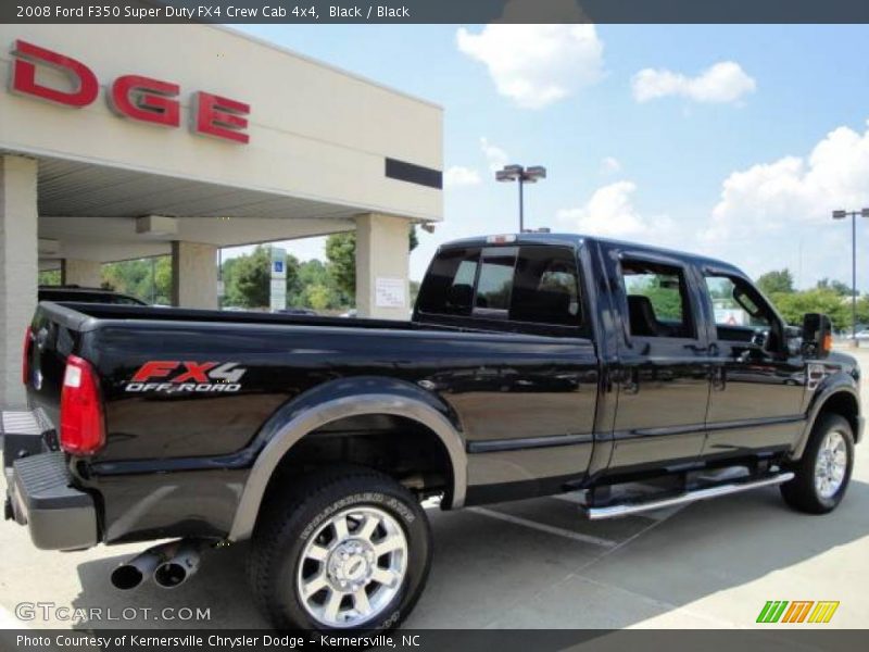 Black / Black 2008 Ford F350 Super Duty FX4 Crew Cab 4x4