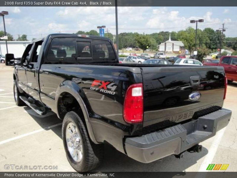 Black / Black 2008 Ford F350 Super Duty FX4 Crew Cab 4x4