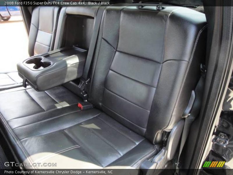 Black / Black 2008 Ford F350 Super Duty FX4 Crew Cab 4x4