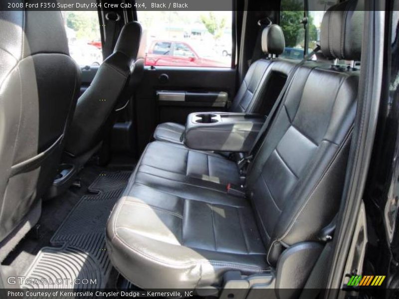 Black / Black 2008 Ford F350 Super Duty FX4 Crew Cab 4x4
