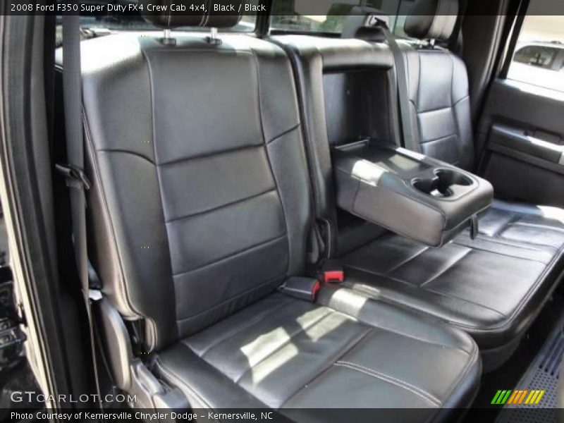 Black / Black 2008 Ford F350 Super Duty FX4 Crew Cab 4x4
