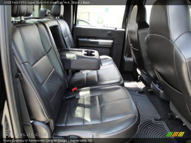 Black / Black 2008 Ford F350 Super Duty FX4 Crew Cab 4x4