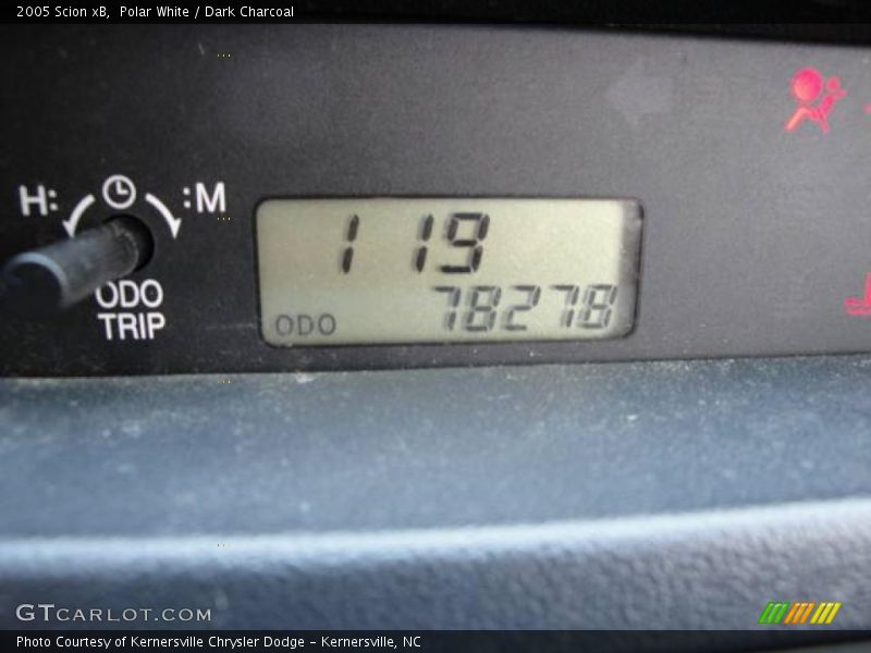 Polar White / Dark Charcoal 2005 Scion xB