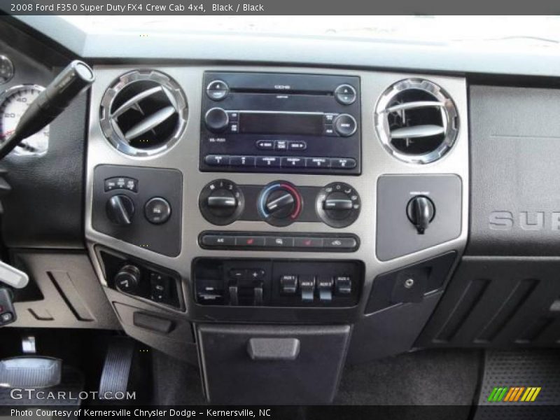 Black / Black 2008 Ford F350 Super Duty FX4 Crew Cab 4x4