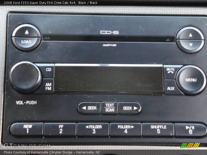 Black / Black 2008 Ford F350 Super Duty FX4 Crew Cab 4x4