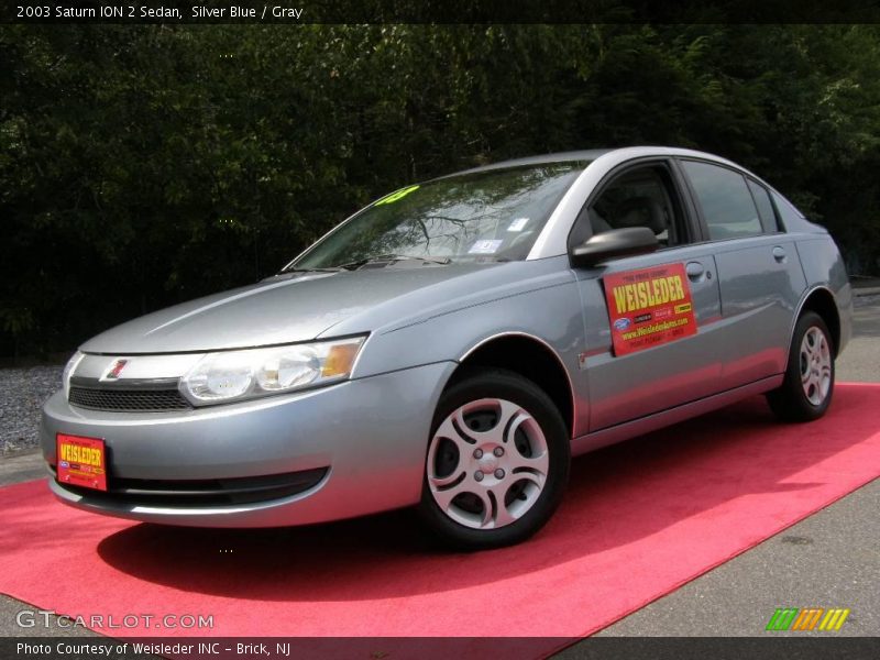 Silver Blue / Gray 2003 Saturn ION 2 Sedan