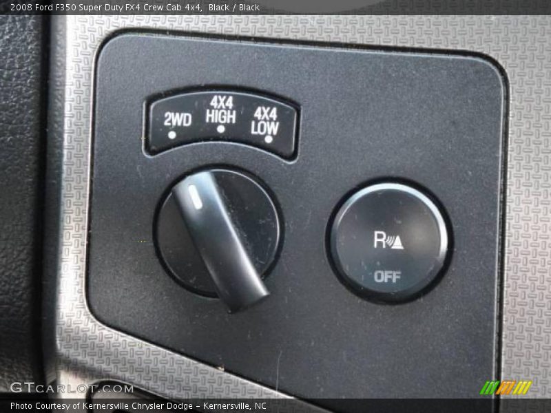 Black / Black 2008 Ford F350 Super Duty FX4 Crew Cab 4x4