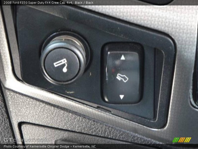 Black / Black 2008 Ford F350 Super Duty FX4 Crew Cab 4x4