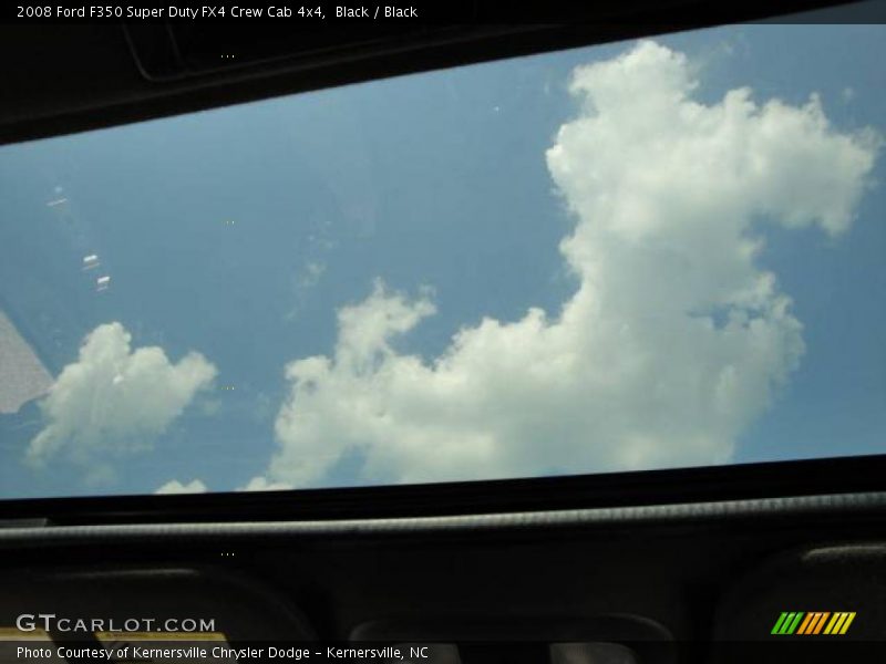 Black / Black 2008 Ford F350 Super Duty FX4 Crew Cab 4x4