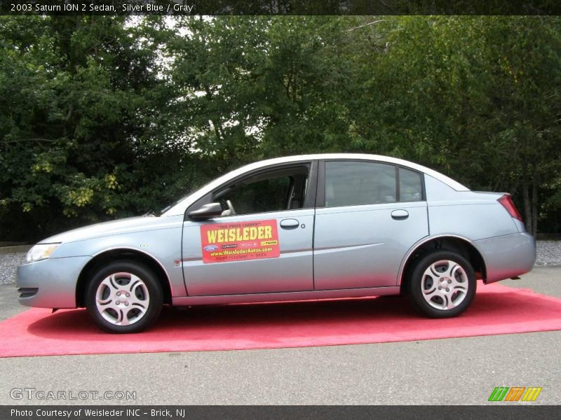 Silver Blue / Gray 2003 Saturn ION 2 Sedan