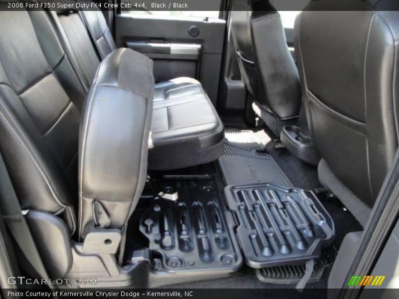 Black / Black 2008 Ford F350 Super Duty FX4 Crew Cab 4x4
