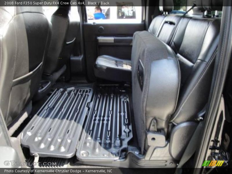 Black / Black 2008 Ford F350 Super Duty FX4 Crew Cab 4x4