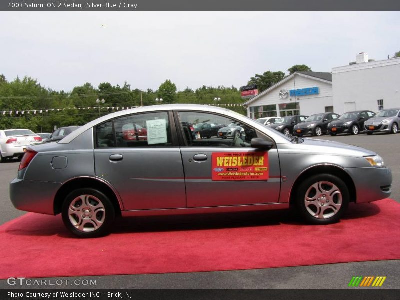 Silver Blue / Gray 2003 Saturn ION 2 Sedan