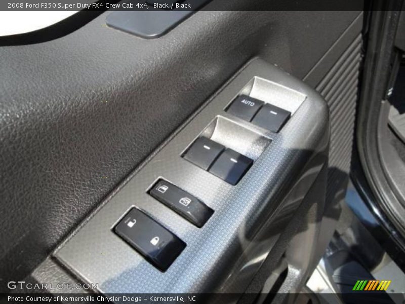 Black / Black 2008 Ford F350 Super Duty FX4 Crew Cab 4x4