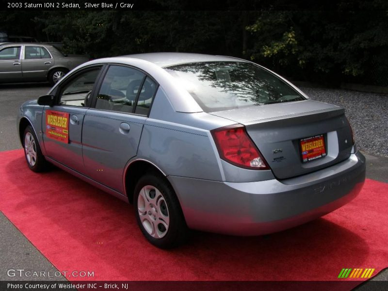 Silver Blue / Gray 2003 Saturn ION 2 Sedan