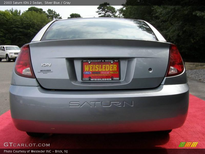 Silver Blue / Gray 2003 Saturn ION 2 Sedan