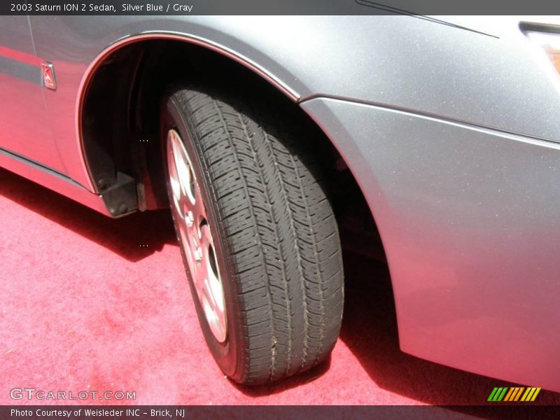 Silver Blue / Gray 2003 Saturn ION 2 Sedan