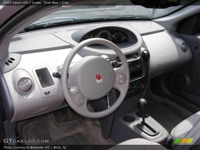 Silver Blue / Gray 2003 Saturn ION 2 Sedan