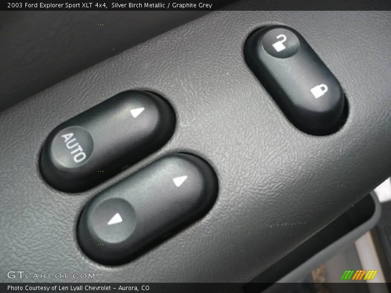 Silver Birch Metallic / Graphite Grey 2003 Ford Explorer Sport XLT 4x4