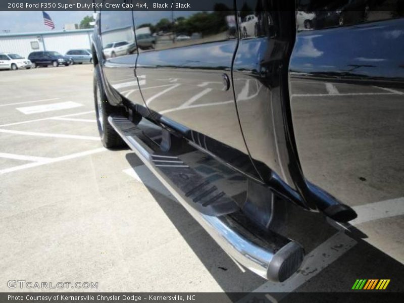Black / Black 2008 Ford F350 Super Duty FX4 Crew Cab 4x4