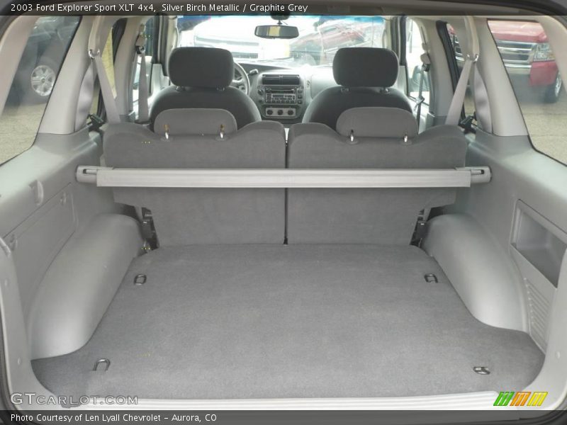 Silver Birch Metallic / Graphite Grey 2003 Ford Explorer Sport XLT 4x4