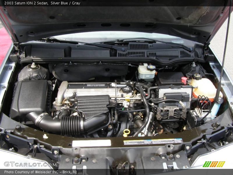 Silver Blue / Gray 2003 Saturn ION 2 Sedan