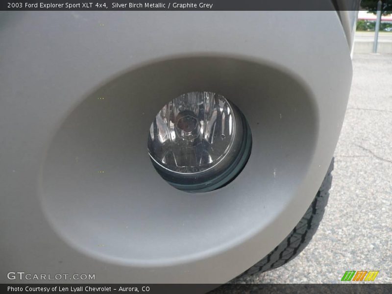 Silver Birch Metallic / Graphite Grey 2003 Ford Explorer Sport XLT 4x4