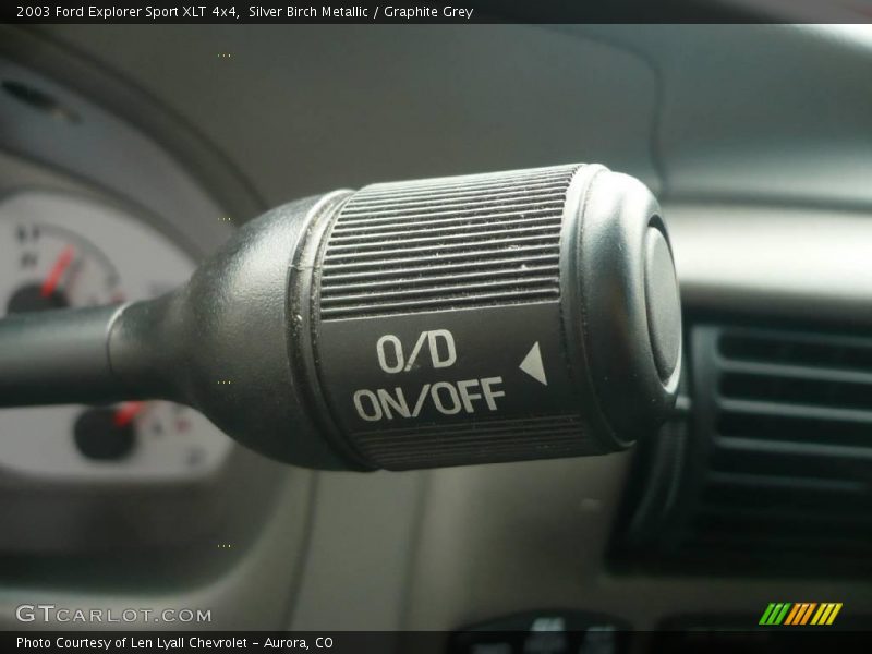 Silver Birch Metallic / Graphite Grey 2003 Ford Explorer Sport XLT 4x4