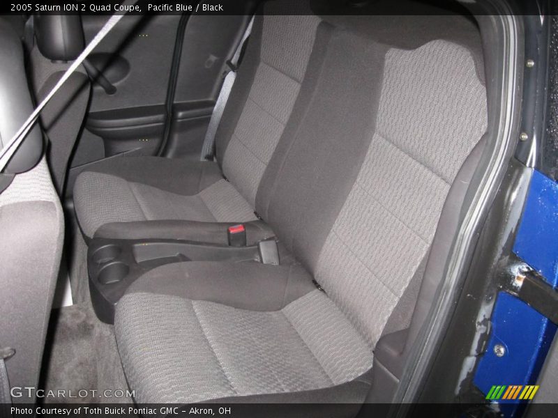 Pacific Blue / Black 2005 Saturn ION 2 Quad Coupe