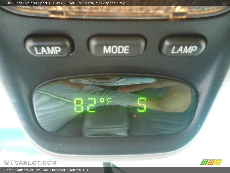 Silver Birch Metallic / Graphite Grey 2003 Ford Explorer Sport XLT 4x4