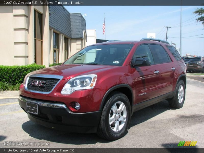Red Jewel Tintcoat / Titanium 2007 GMC Acadia SLE