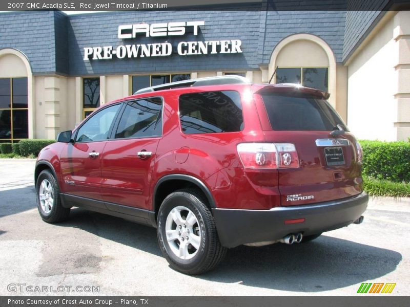 Red Jewel Tintcoat / Titanium 2007 GMC Acadia SLE