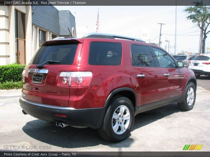 Red Jewel Tintcoat / Titanium 2007 GMC Acadia SLE