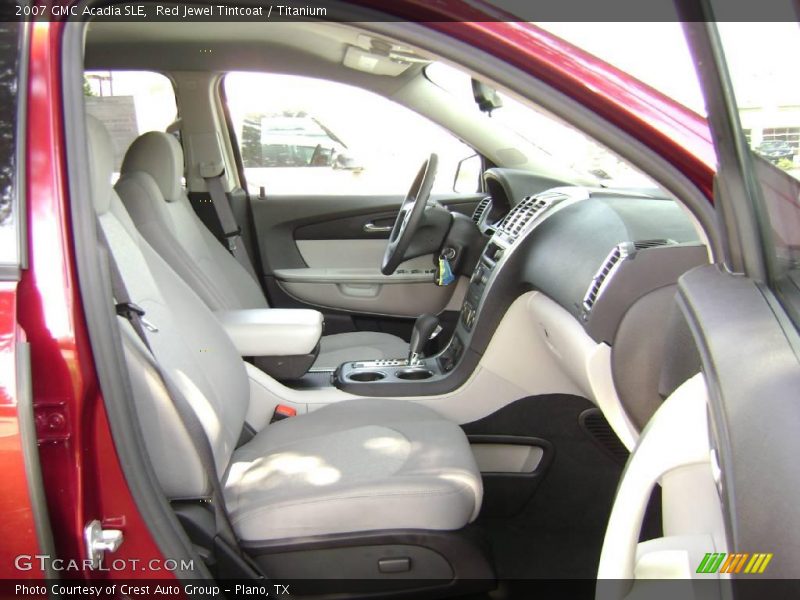 Red Jewel Tintcoat / Titanium 2007 GMC Acadia SLE