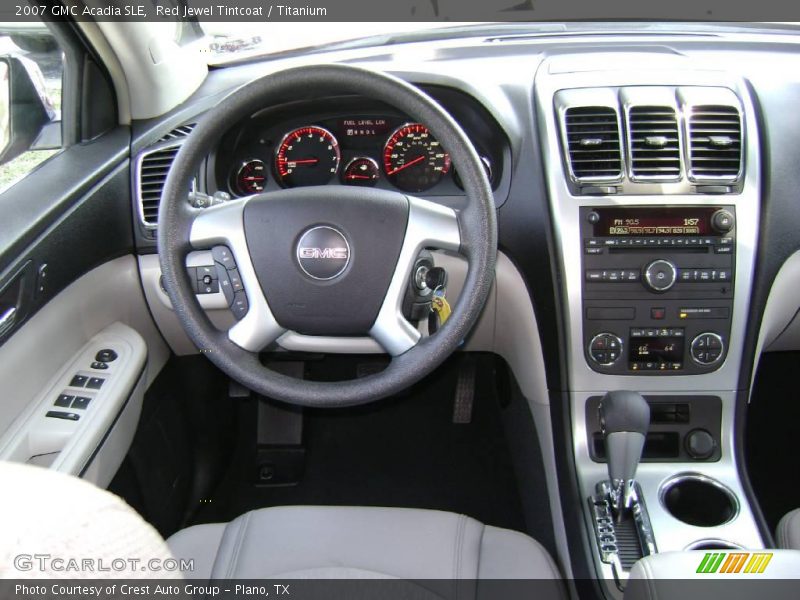 Red Jewel Tintcoat / Titanium 2007 GMC Acadia SLE