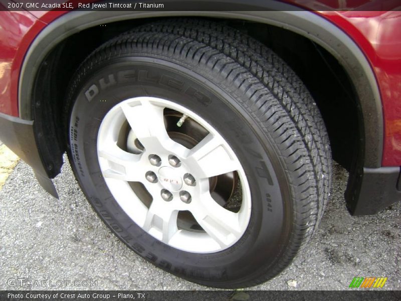 Red Jewel Tintcoat / Titanium 2007 GMC Acadia SLE