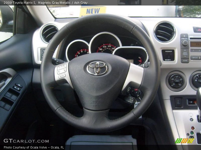 Magnetic Gray Metallic / Ash Gray 2009 Toyota Matrix S