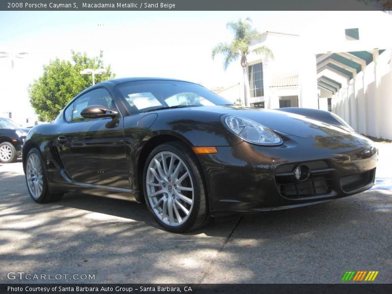 Macadamia Metallic / Sand Beige 2008 Porsche Cayman S