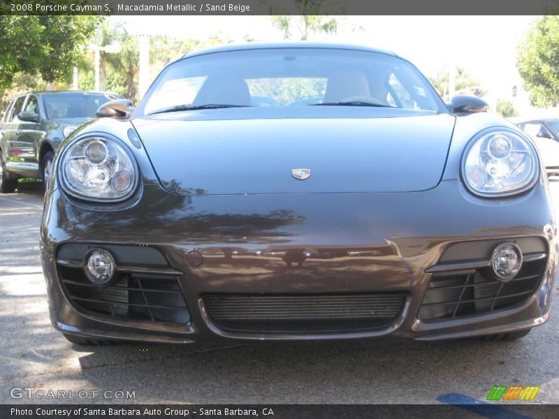 Macadamia Metallic / Sand Beige 2008 Porsche Cayman S