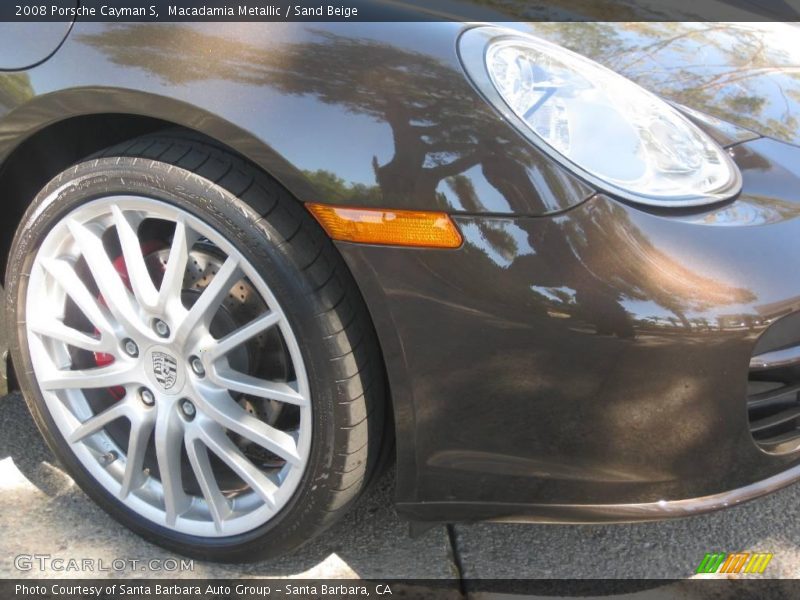 Macadamia Metallic / Sand Beige 2008 Porsche Cayman S