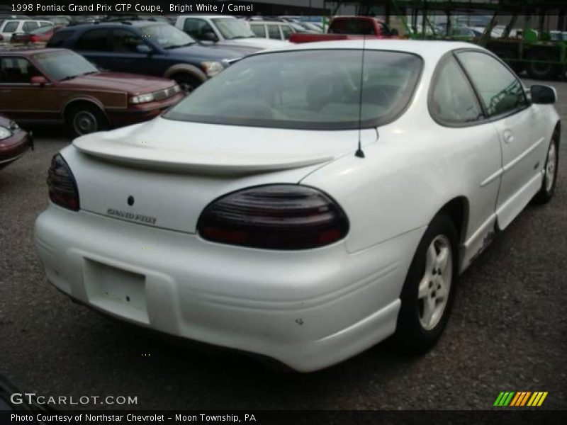 Bright White / Camel 1998 Pontiac Grand Prix GTP Coupe