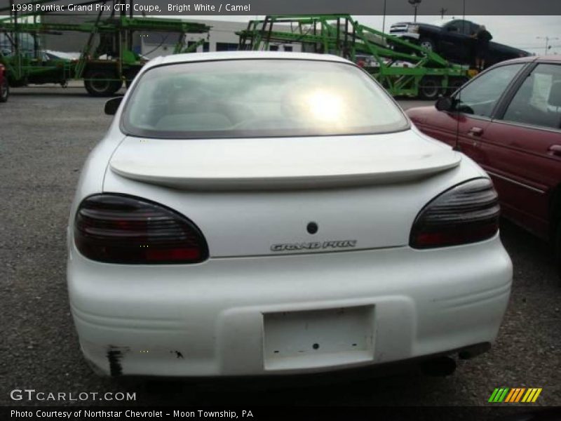 Bright White / Camel 1998 Pontiac Grand Prix GTP Coupe