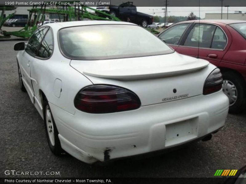 Bright White / Camel 1998 Pontiac Grand Prix GTP Coupe