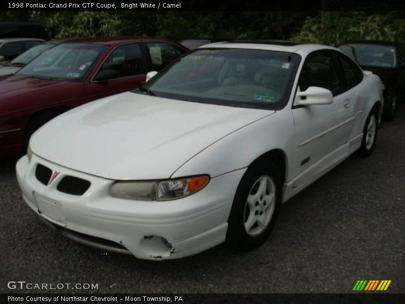 Bright White / Camel 1998 Pontiac Grand Prix GTP Coupe